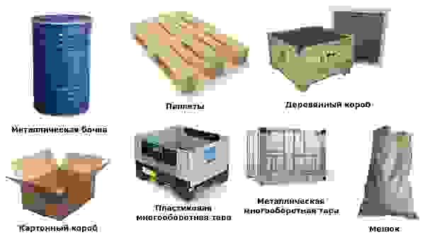 Тара для перевозки грузов в Новомосковске